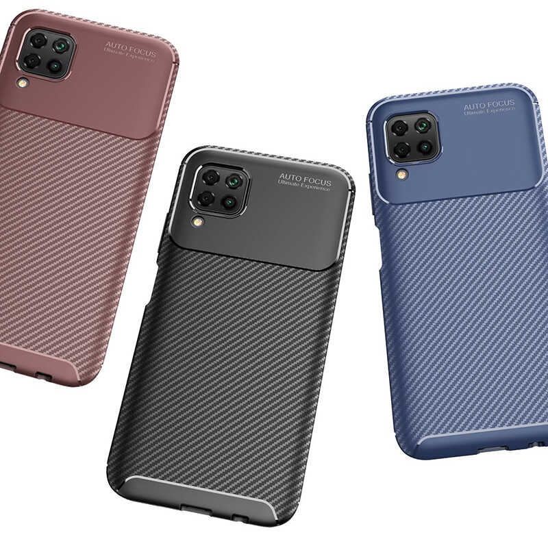 Huawei P40 Lite Uyumlu Kılıf Zore Negro Silikon Kapak - 9