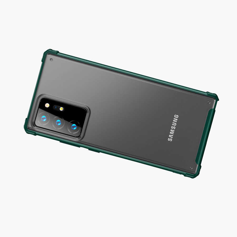 Samsung Galaxy Note 20 Ultra Uyumlu Kılıf Zore Volks Kapak - 11
