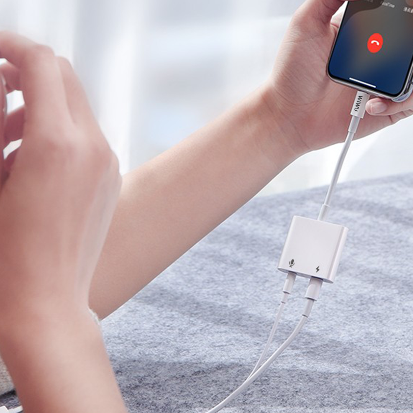 Wiwu LT01 Pro Lightning Ses Adaptörü - 4