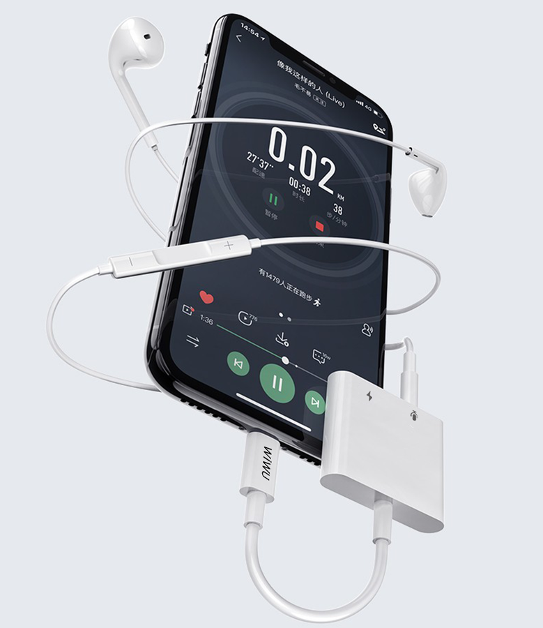 Wiwu LT01 Pro Lightning Ses Adaptörü - 7