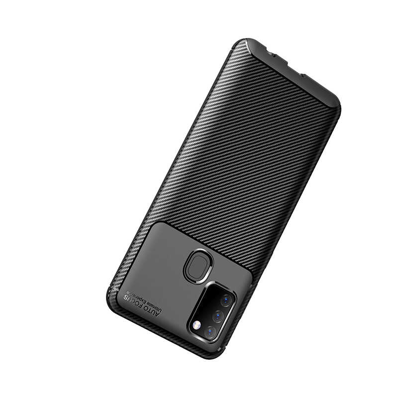 Samsung Galaxy A21S Uyumlu Kılıf Zore Negro Silikon Kapak - 8