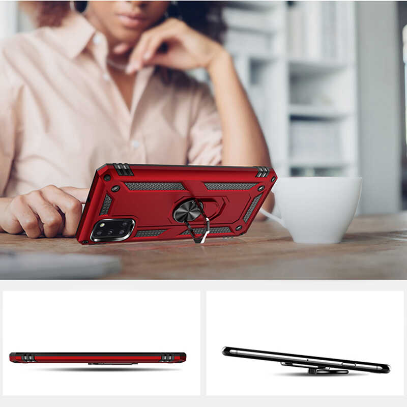 Samsung Galaxy A31 Uyumlu Kılıf Zore Vega Kapak - 2