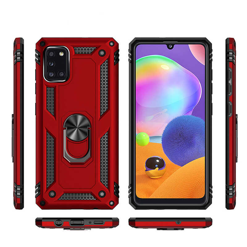 Samsung Galaxy A31 Uyumlu Kılıf Zore Vega Kapak - 6