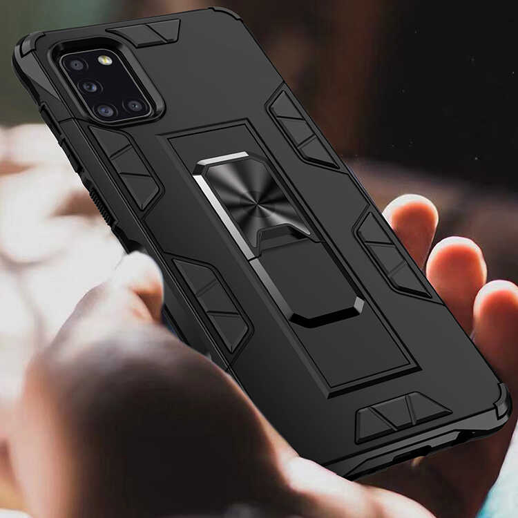 Samsung Galaxy A31 Uyumlu Kılıf Zore Volve Kapak - 4