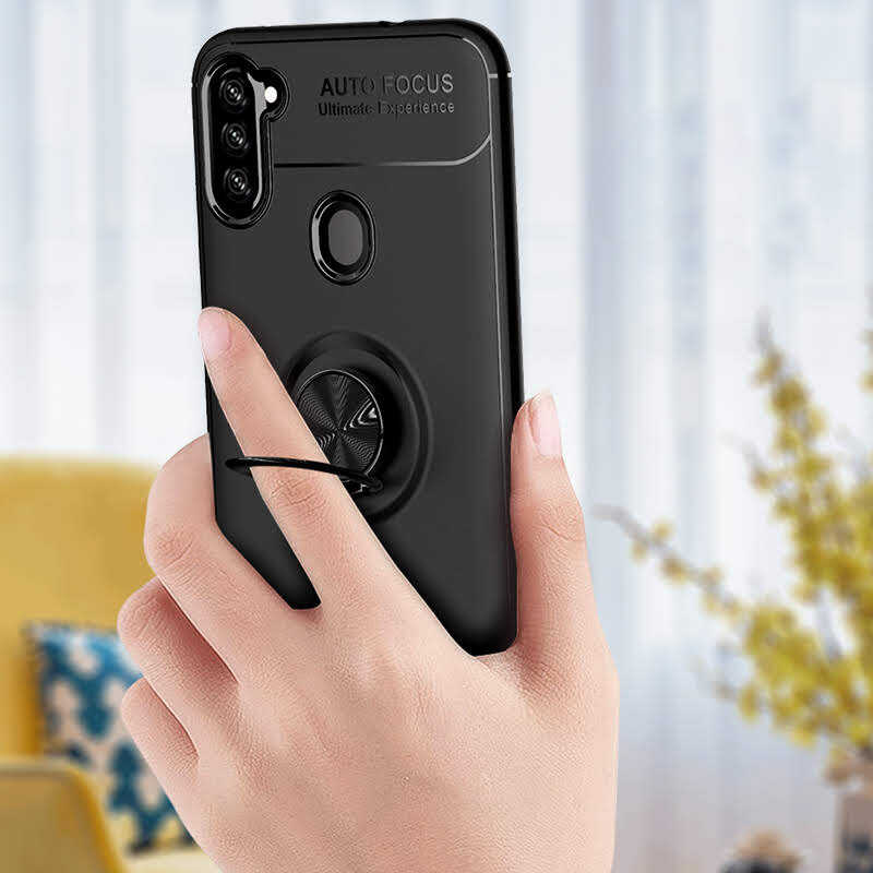 Samsung Galaxy A11 Uyumlu Kılıf Zore Ravel Silikon Kapak - 3