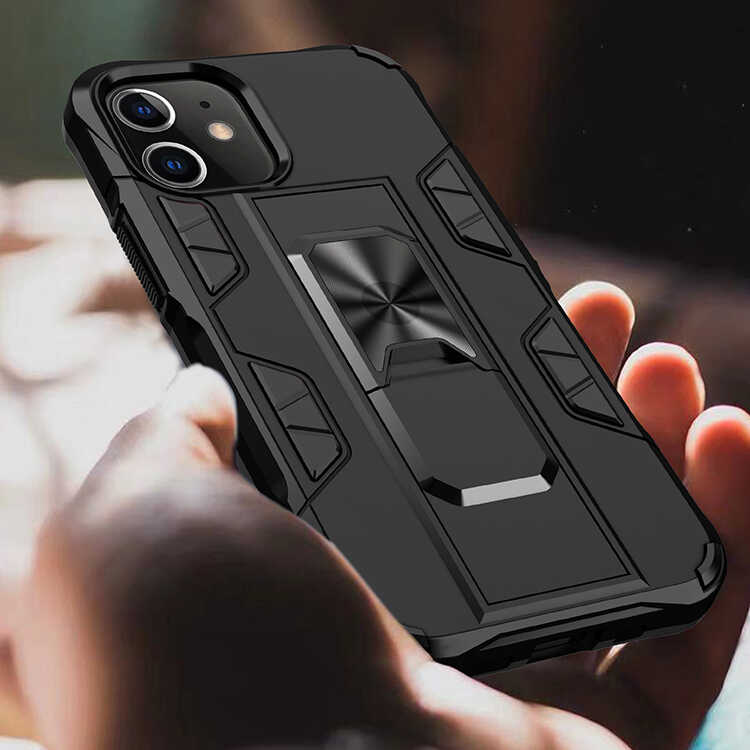 Apple iPhone 12 Pro Uyumlu Kılıf Zore Volve Kapak - 4