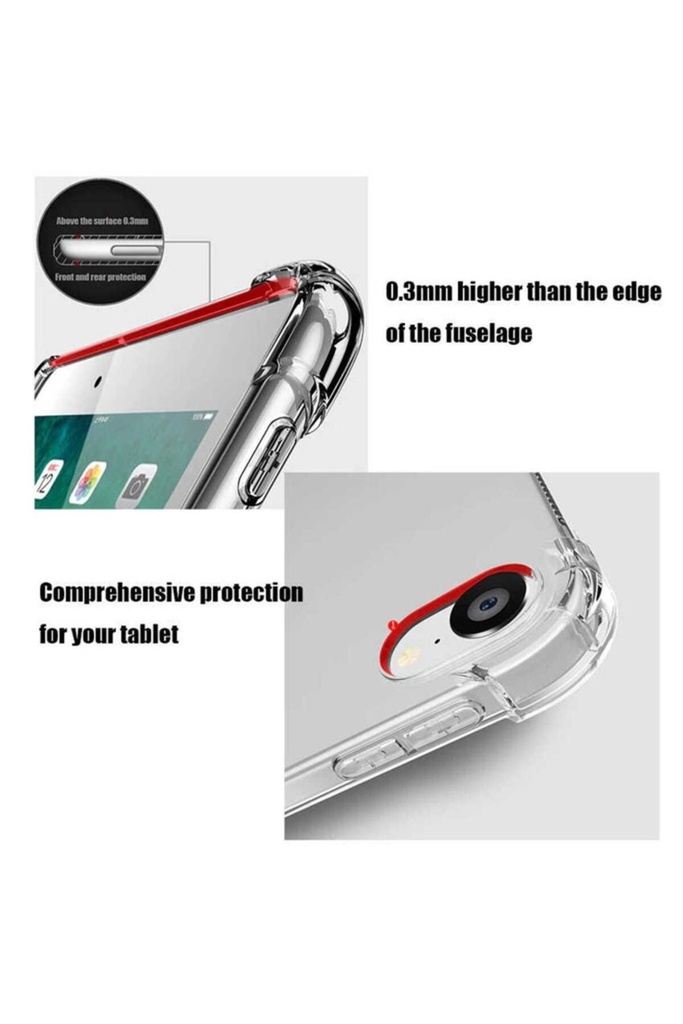 Apple iPad 6 Air 2 Uyumlu Kılıf Zore Tablet Nitro Anti Shock Silikon Kapak