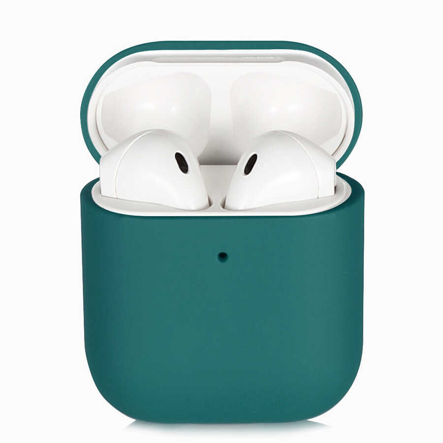 Apple Airpods Uyumlu Kılıf Zore Silk Silikon - 2
