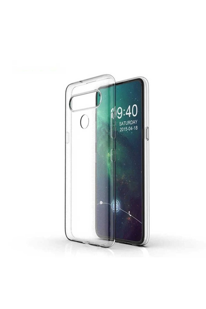 LG K61 Uyumlu Kılıf Zore Süper Silikon Kapak