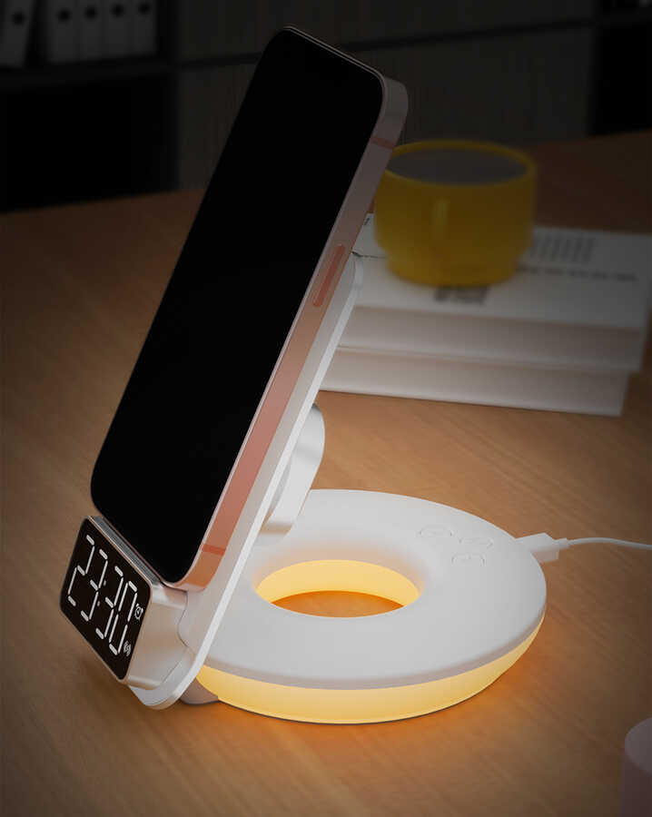 Wiwu M11 4 in 1 Kablosuz Şarj Standı - 10