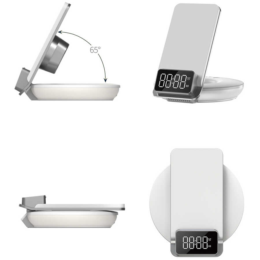 Wiwu M11 4 in 1 Kablosuz Şarj Standı - 11