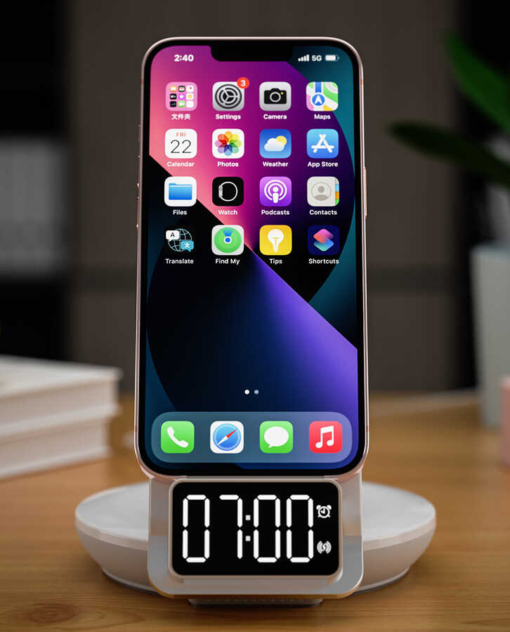 Wiwu M11 4 in 1 Kablosuz Şarj Standı - 13