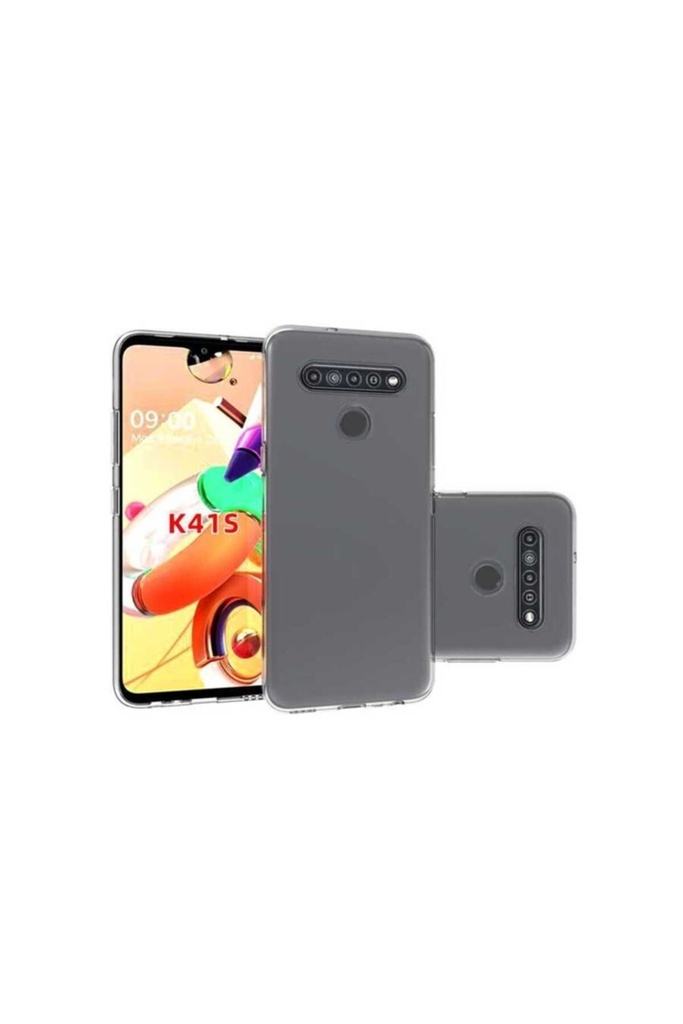 LG K41S Uyumlu Kılıf Zore Süper Silikon Kapak