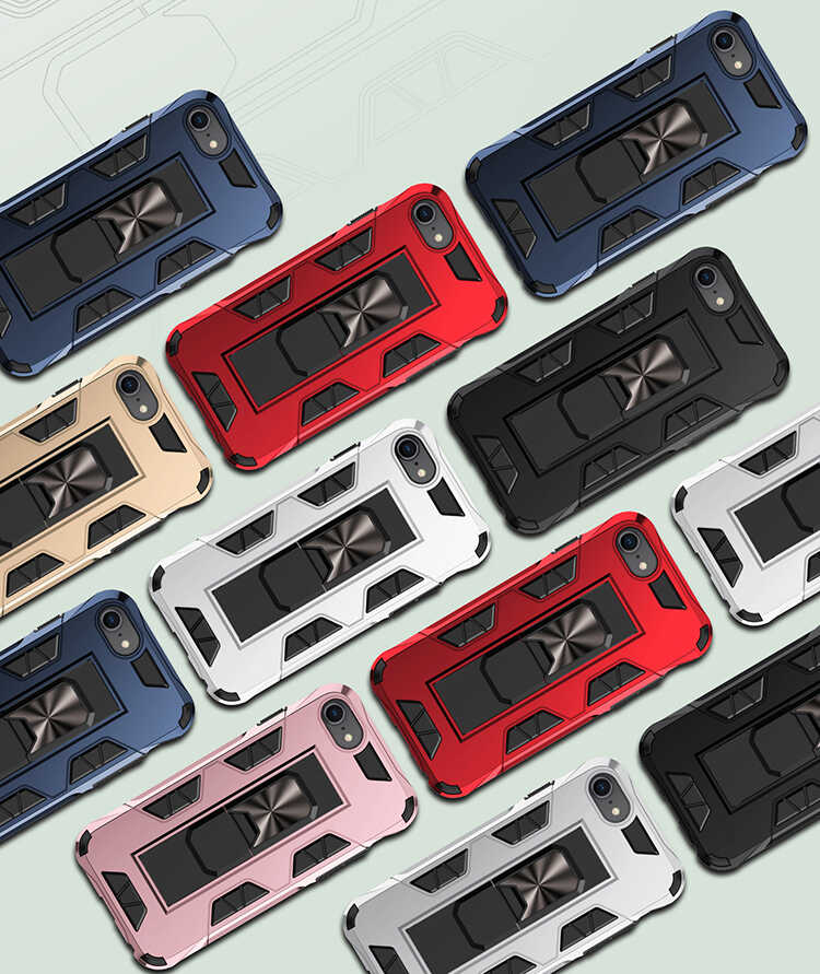 Apple iPhone 8 Uyumlu Kılıf Zore Volve Kapak - 1