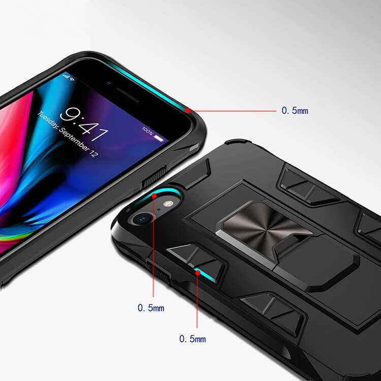 Apple iPhone 8 Uyumlu Kılıf Zore Volve Kapak - 7