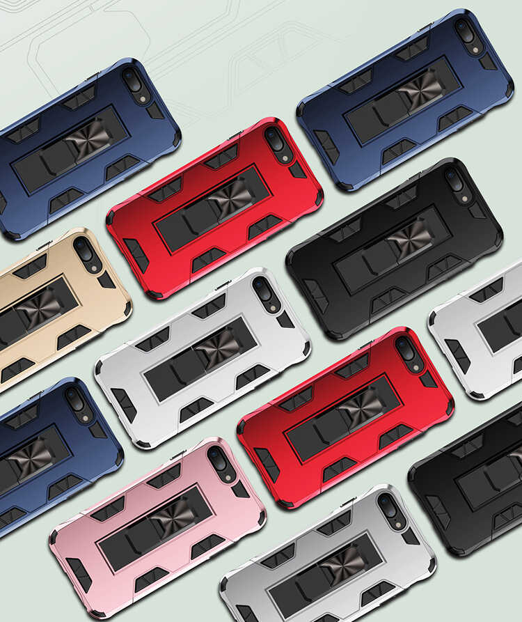 Apple iPhone 6 Plus Uyumlu Kılıf Zore Volve Kapak - 12