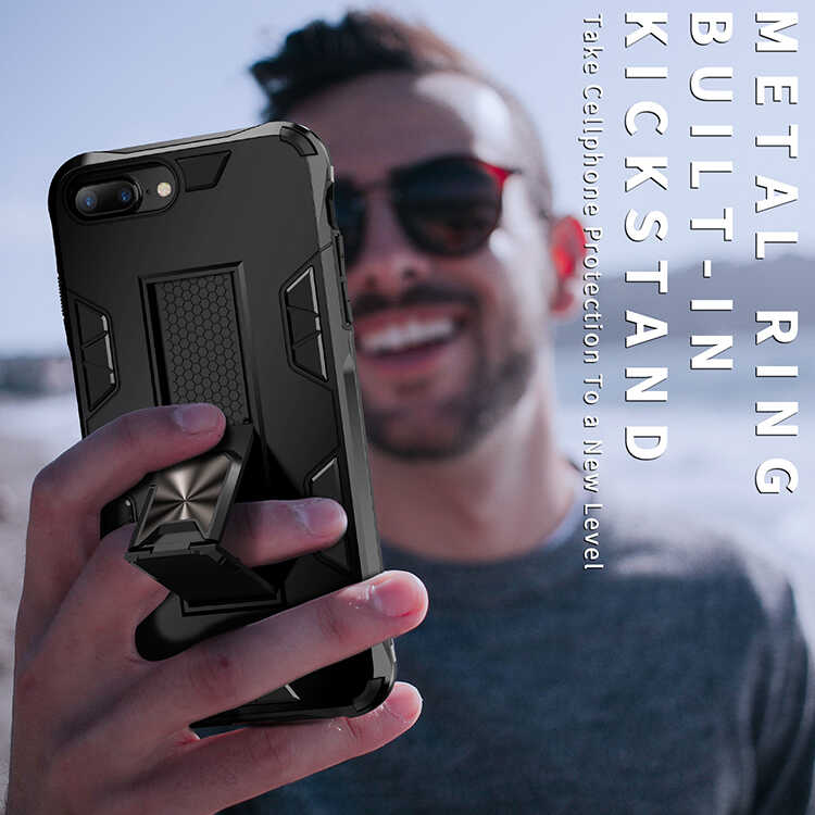 Apple iPhone 7 Plus Uyumlu Kılıf Zore Volve Kapak - 10