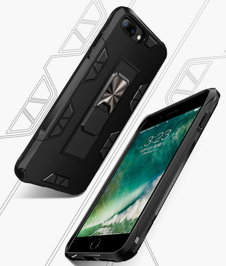 Apple iPhone 8 Plus Uyumlu Kılıf Zore Volve Kapak - 2