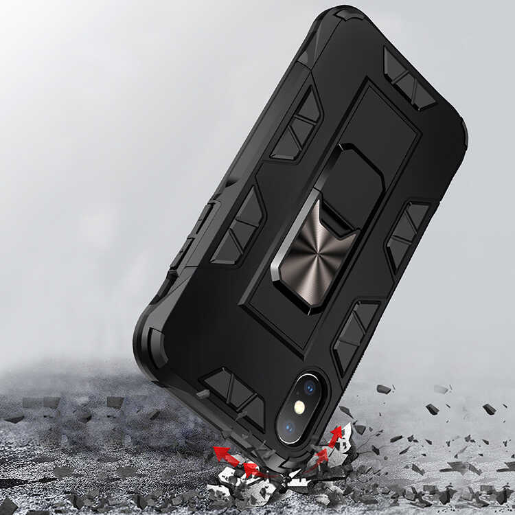 Apple iPhone X Uyumlu Kılıf Zore Volve Kapak - 6