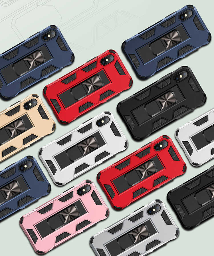 Apple iPhone X Uyumlu Kılıf Zore Volve Kapak - 12