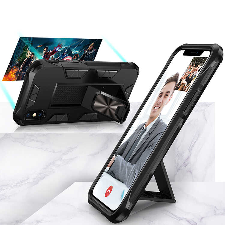 Apple iPhone XS Uyumlu Kılıf Zore Volve Kapak - 8