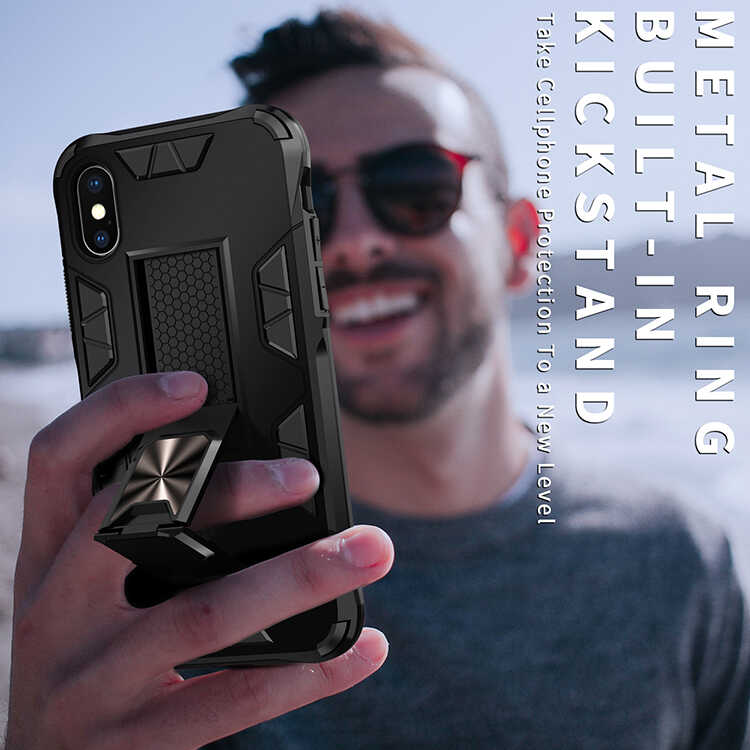 Apple iPhone XS Max Uyumlu Kılıf Zore Volve Kapak - 10