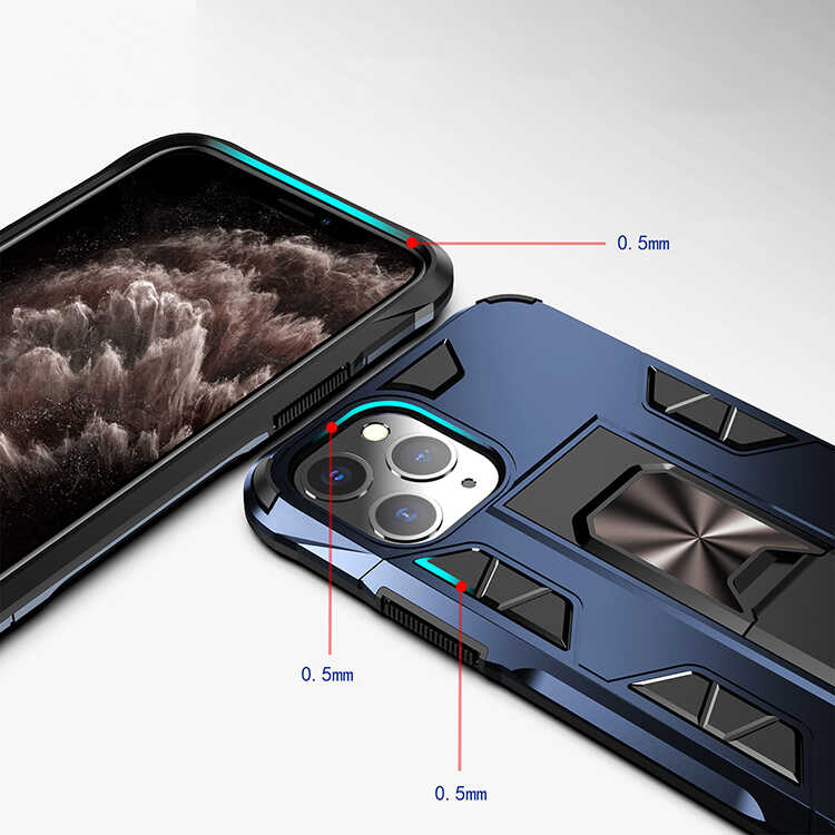 Apple iPhone 11 Pro Uyumlu Kılıf Zore Volve Kapak - 6