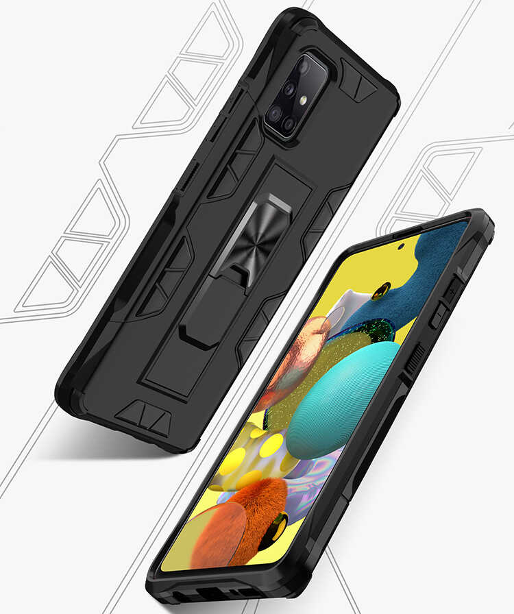 Samsung Galaxy A71 Uyumlu Kılıf Zore Volve Kapak - 1