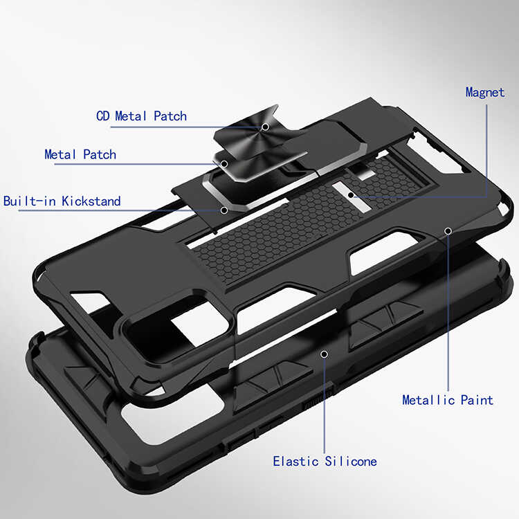Samsung Galaxy A71 Uyumlu Kılıf Zore Volve Kapak - 3
