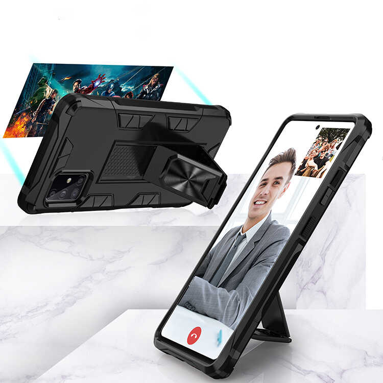 Samsung Galaxy A71 Uyumlu Kılıf Zore Volve Kapak - 8