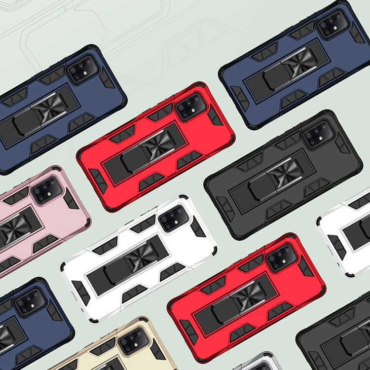 Samsung Galaxy A71 Uyumlu Kılıf Zore Volve Kapak - 9