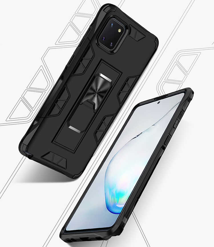 Samsung Galaxy A81 Uyumlu (Note 10 Lite) Kılıf Zore Volve Kapak - 1