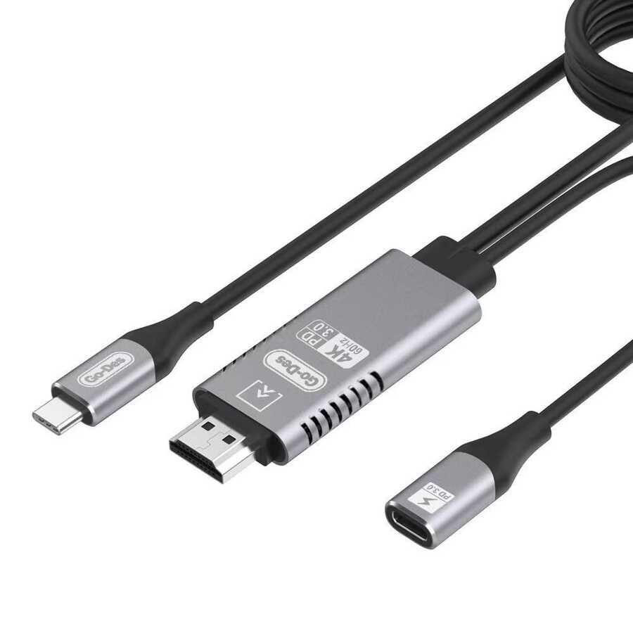 Go Des GD-8770 Type-C To HDMI Kablo - 3