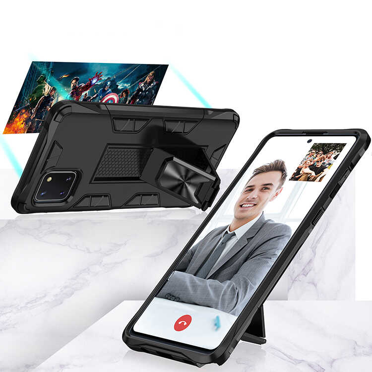 Samsung Galaxy A81 Uyumlu (Note 10 Lite) Kılıf Zore Volve Kapak - 8