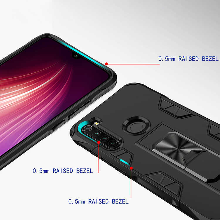 Xiaomi Redmi Note 8 Uyumlu Kılıf Zore Volve Kapak - 5