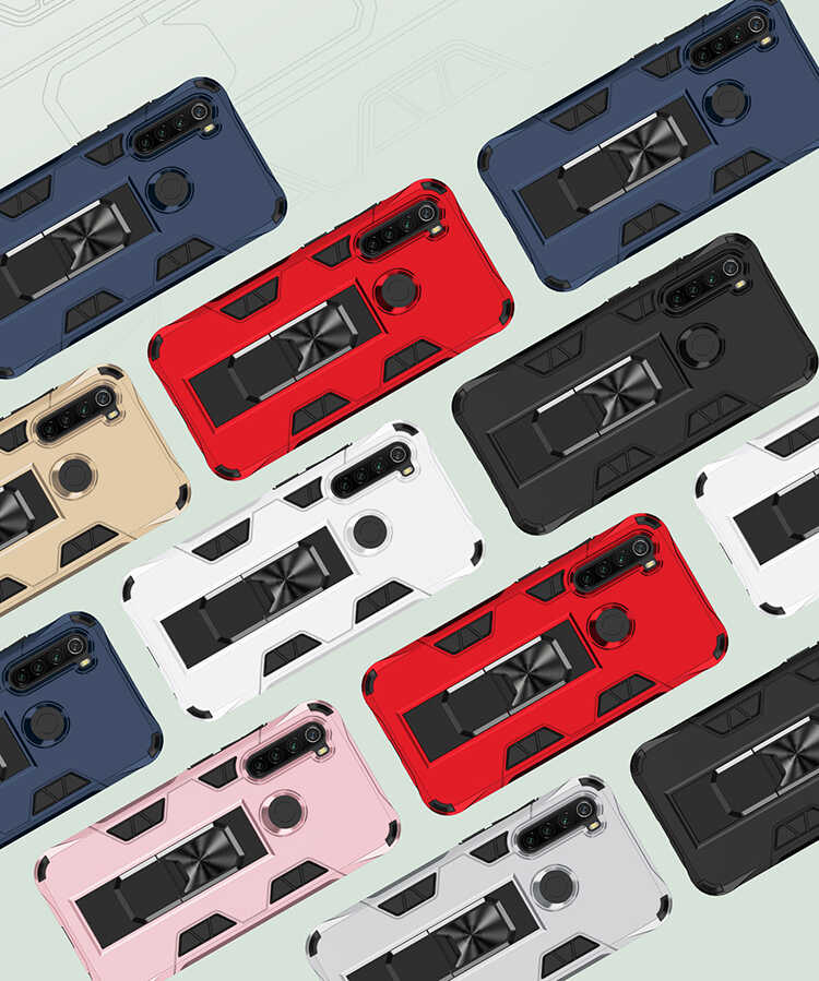 Xiaomi Redmi Note 8 Uyumlu Kılıf Zore Volve Kapak - 9