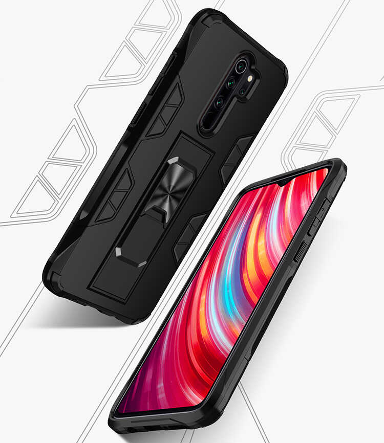 Xiaomi Redmi Note 8 Pro Uyumlu Kılıf Zore Volve Kapak - 1