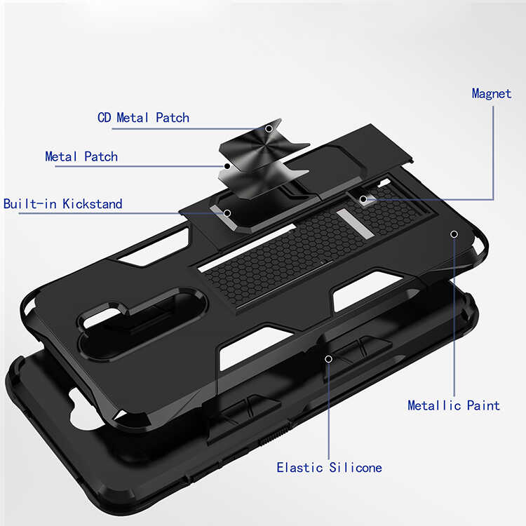 Xiaomi Redmi Note 8 Pro Uyumlu Kılıf Zore Volve Kapak - 3