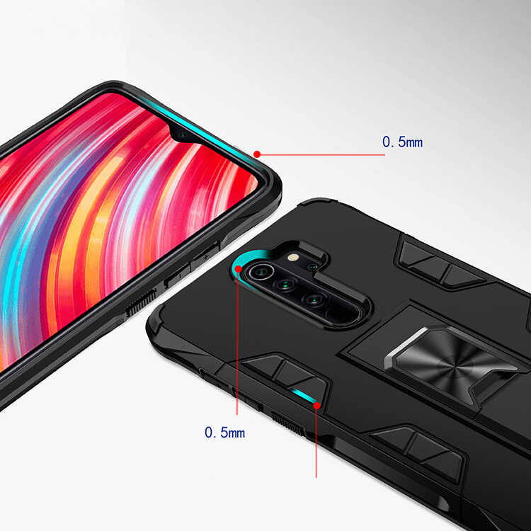 Xiaomi Redmi Note 8 Pro Uyumlu Kılıf Zore Volve Kapak - 5