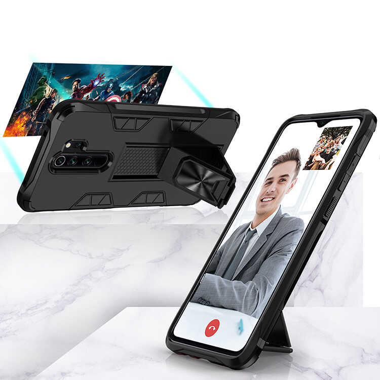 Xiaomi Redmi Note 8 Pro Uyumlu Kılıf Zore Volve Kapak - 8