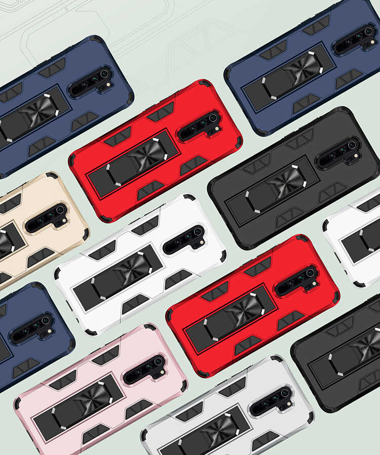 Xiaomi Redmi Note 8 Pro Uyumlu Kılıf Zore Volve Kapak - 9