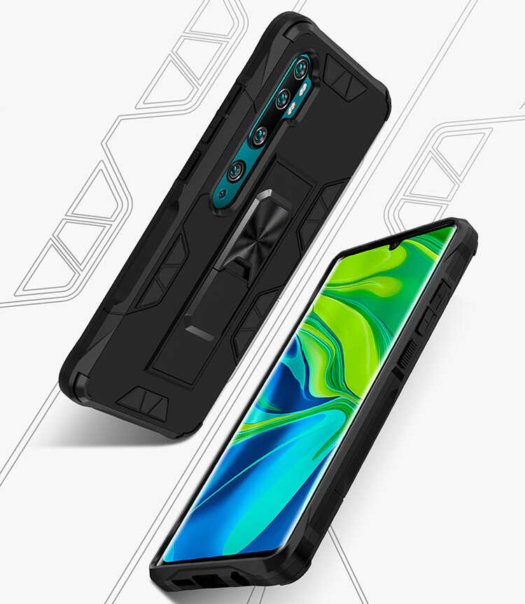 Xiaomi Mi Note 10 Lite Uyumlu Kılıf Zore Volve Kapak - 1