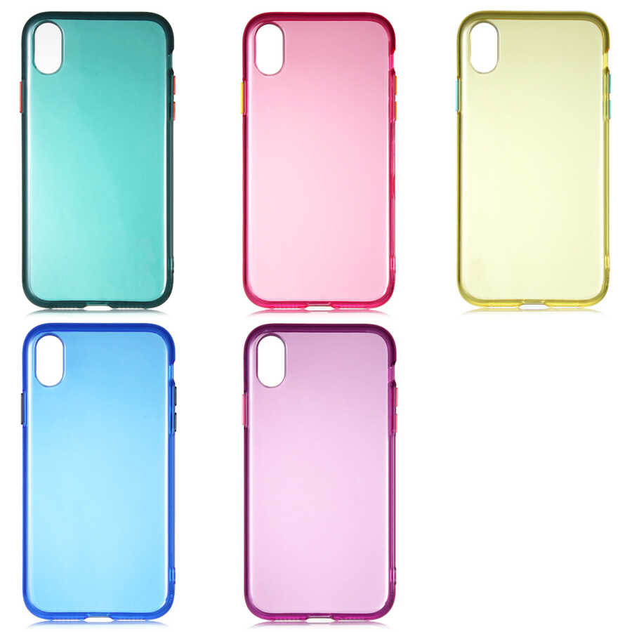 Apple iPhone XR Uyumlu Kılıf Zore Bistro Kapak - 1