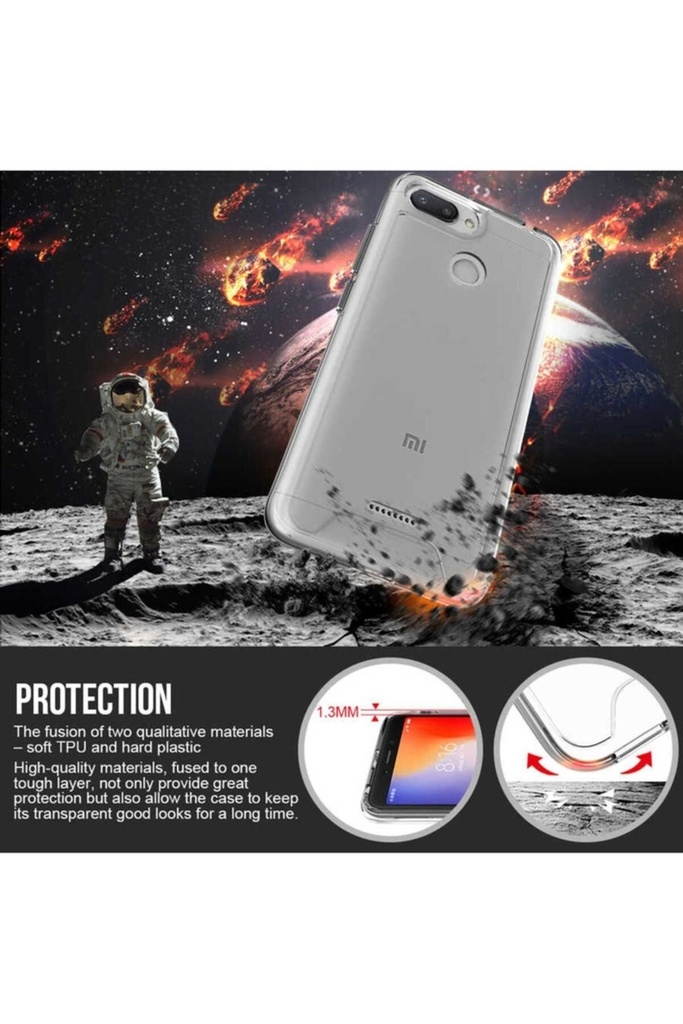 Xiaomi Redmi 6 Uyumlu Kılıf Zore Gard Silikon