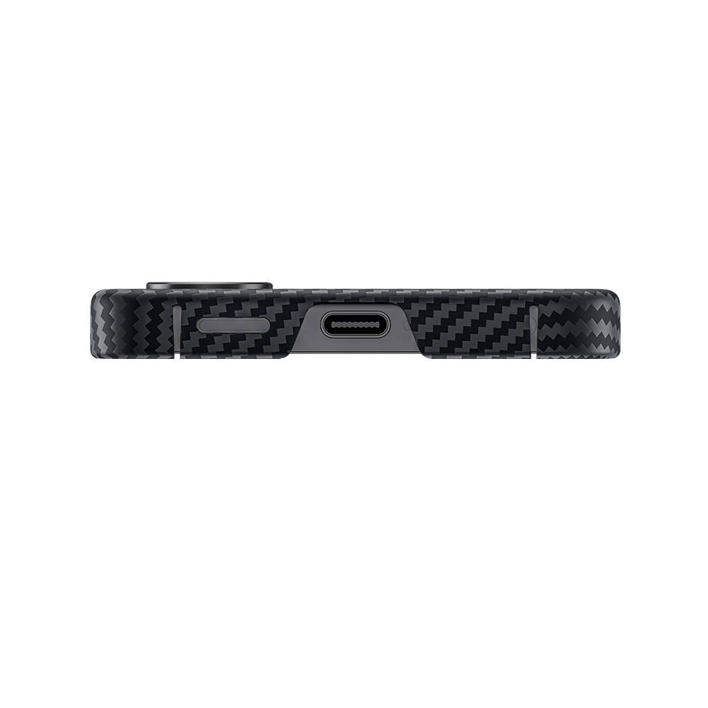 Samsung Galaxy S24 Plus Uyumlu Kılıf Magsafe Özellikli Karbon Fiber Benks Essential ArmorAir 600D Kevlar Kapak - 3