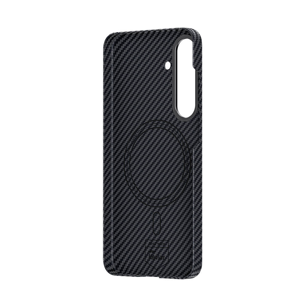 Samsung Galaxy S24 Plus Uyumlu Kılıf Magsafe Özellikli Karbon Fiber Benks Essential ArmorAir 600D Kevlar Kapak - 4
