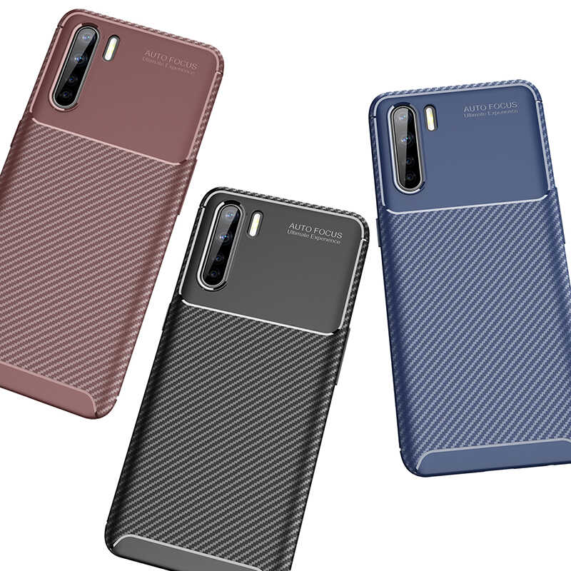 Oppo A91 Uyumlu Kılıf Zore Negro Silikon Kapak - 9