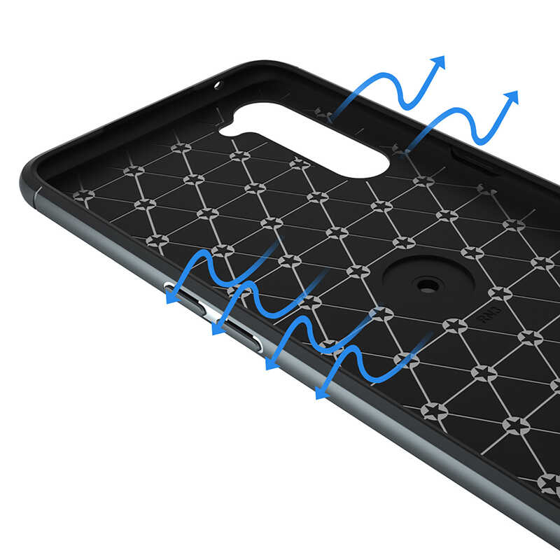 Oppo A91 Uyumlu Kılıf Zore Ravel Silikon Kapak - 6