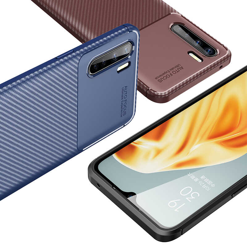 Oppo Reno 3 Uyumlu Kılıf Zore Negro Silikon Kapak - 4