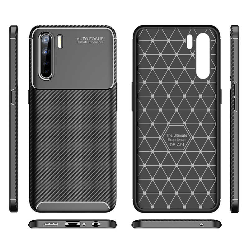 Oppo Reno 3 Uyumlu Kılıf Zore Negro Silikon Kapak - 7